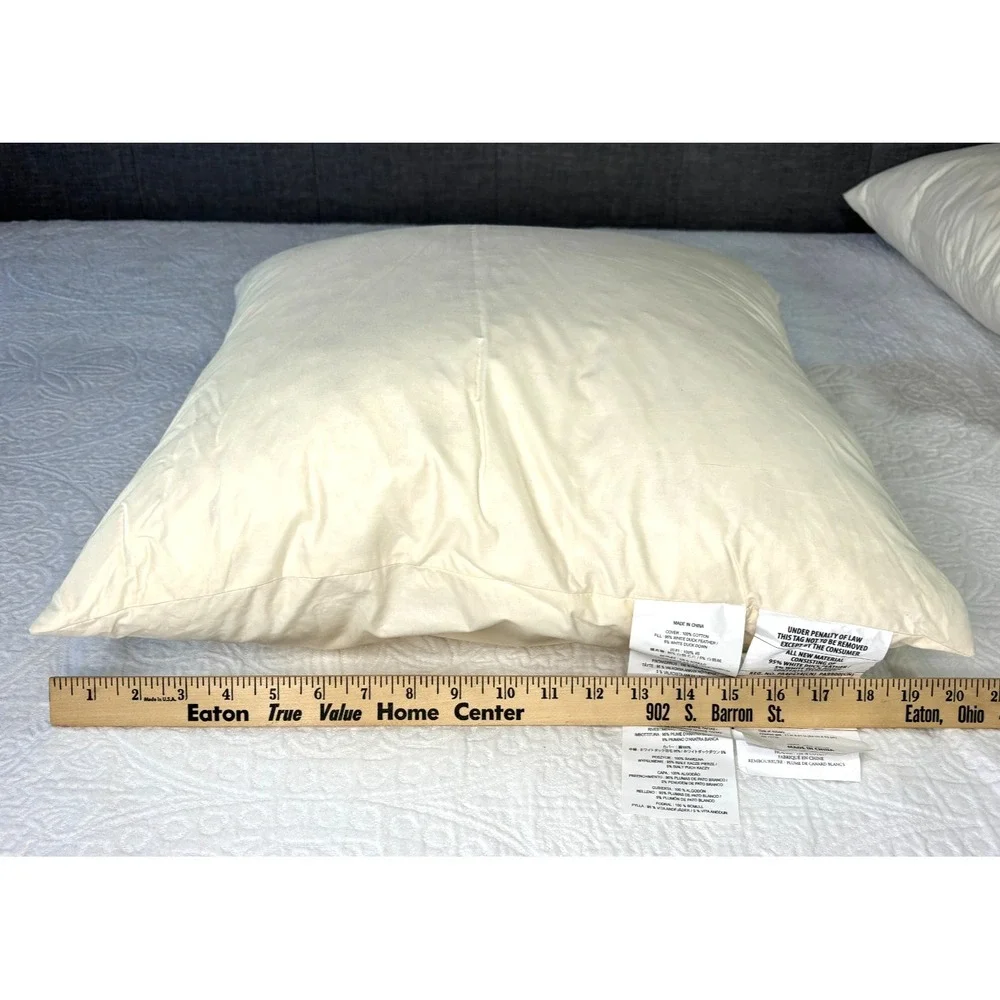 Pendleton 100% Cotton Covered Pillow Throws Qty 2 19x19